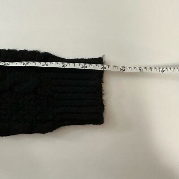 NWT Forever 21 Size 0X Black Knit Cardigan with Pearl & Gold Buttons - Picture 13 of 13